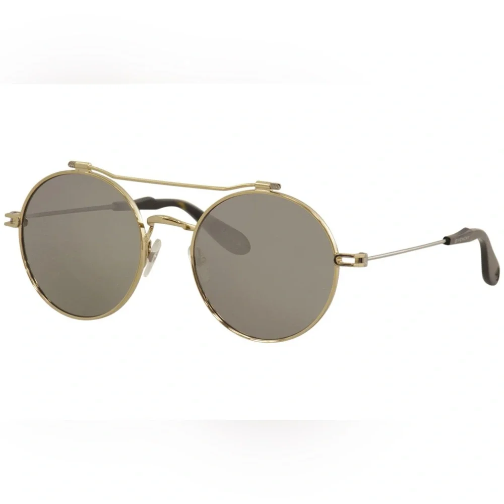 Givenchy Gold Frame Round Sunglasses - Picture 3 of 13